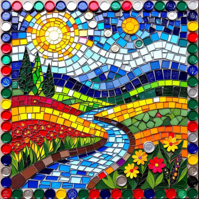 Bottle Cap Art Ideas gallery