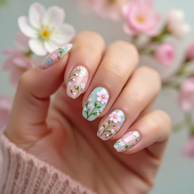 Spring Nail Art Ideas gallery