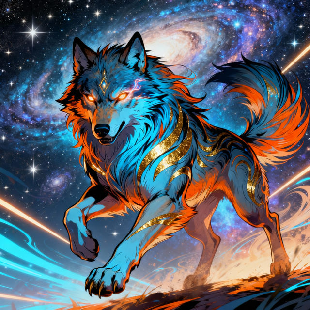 Anime Wolf Drawings gallery
