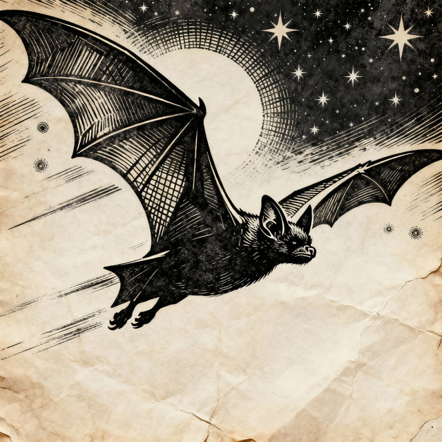 Bat Images - Drawing Style gallery