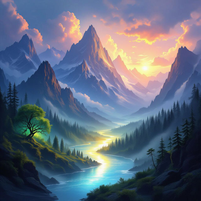 AI-Generated Environment Art gallery