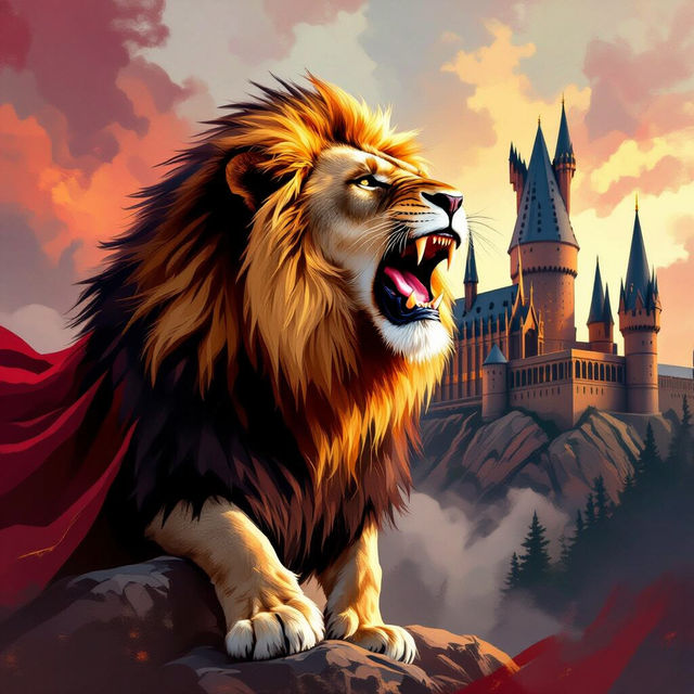 Gryffindor Wallpaper - Made With AI gallery