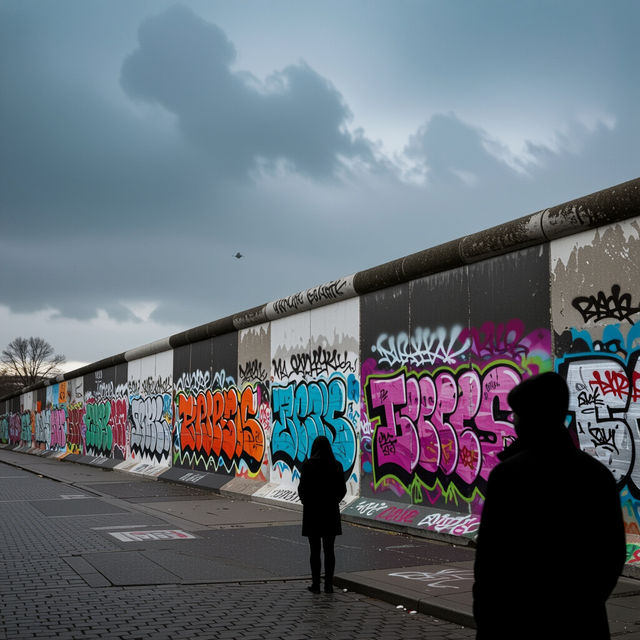 Berlin Wall Pictures - AI Generated gallery