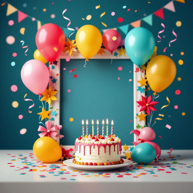 Birthday Picture Frames - Create Yours gallery