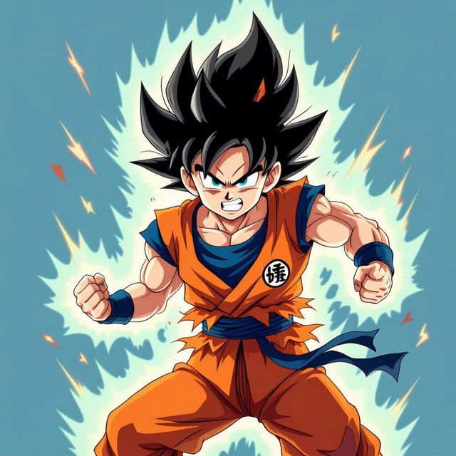 Goku Drawings - Easy AI Art gallery