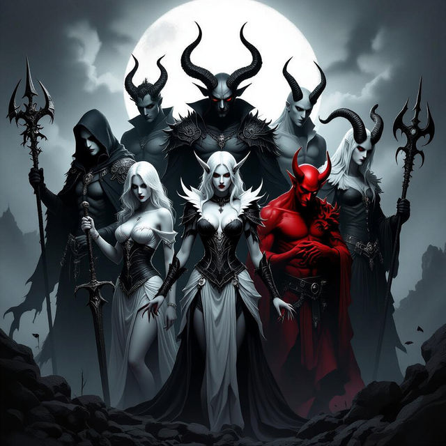 Seven Deadly Sins Art gallery