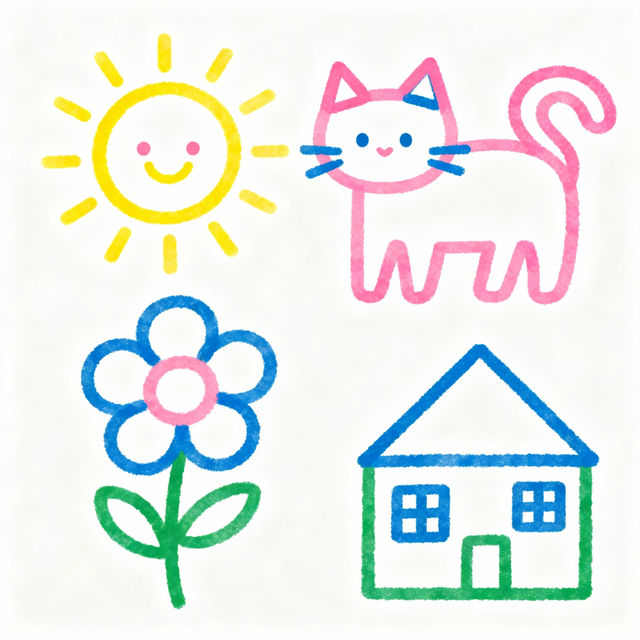 Kids Easy Drawing Ideas gallery