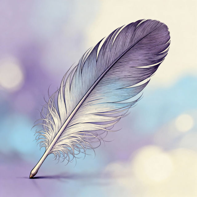 Feather Drawings - AI Generated Art gallery
