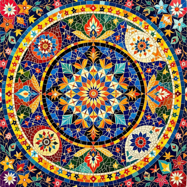 AI-Generated Cultural Art gallery