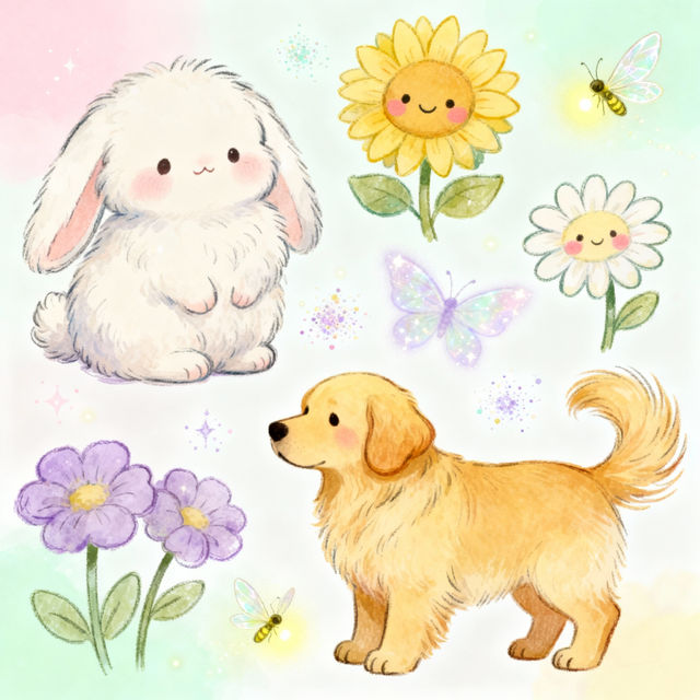 Really Cute Drawings - Made With AI gallery