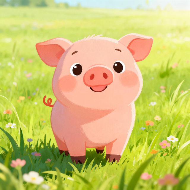 Pig Drawing For Kids gallery