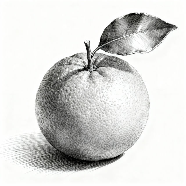 Orange Fruit Drawing Gallery gallery