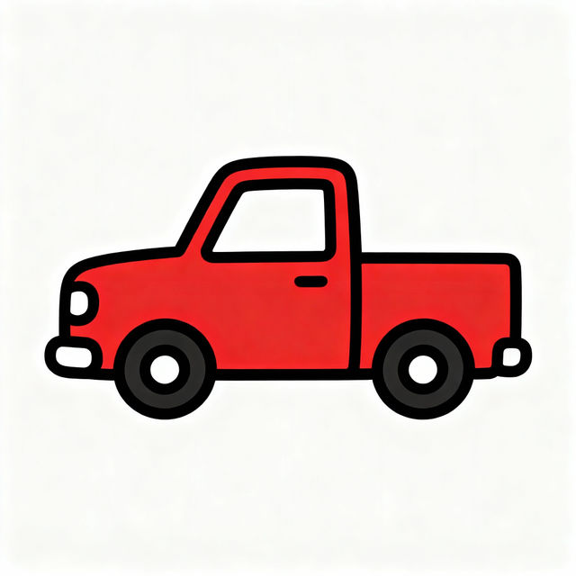 Easy Truck Drawings - Made With AI gallery