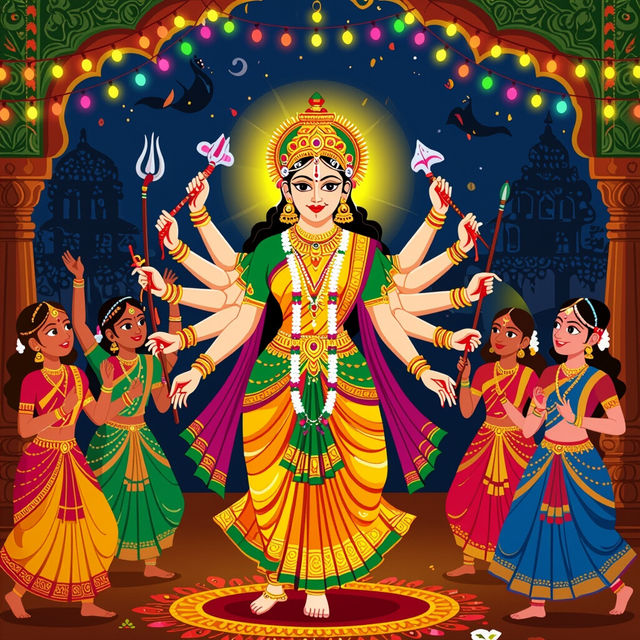 Happy Navratri Images - Made With AI gallery