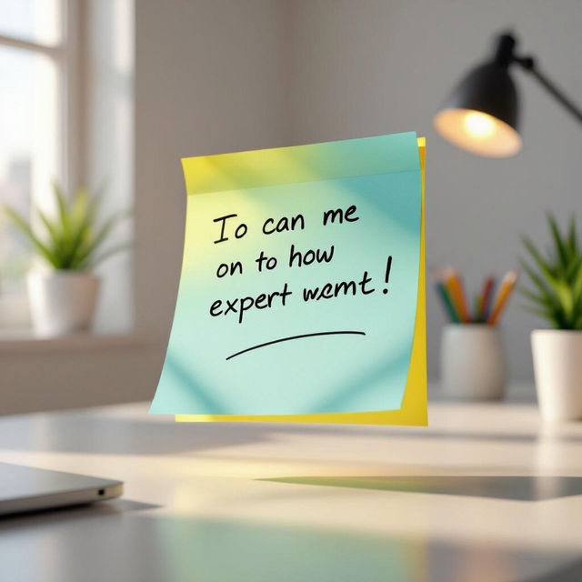 Sticky Note Images - AI Generated gallery