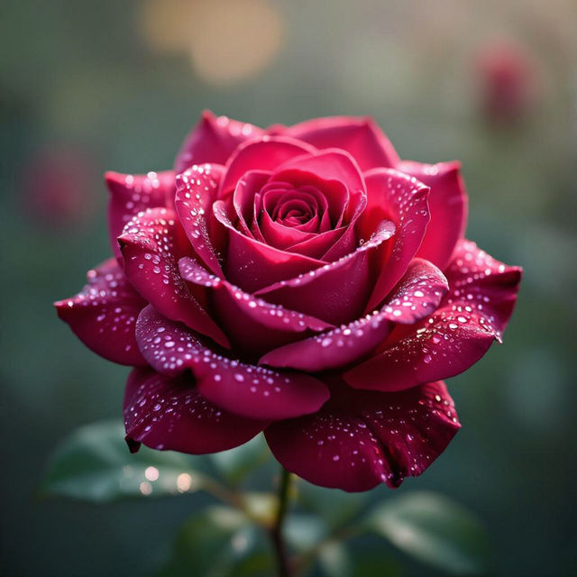 Red Flower Wallpaper - AI Generated gallery