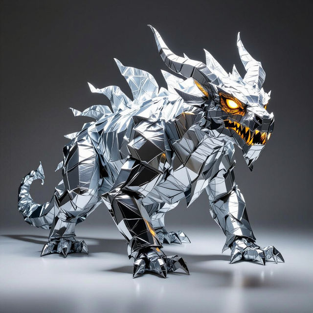 Aluminum Foil Art - Created with AI gallery