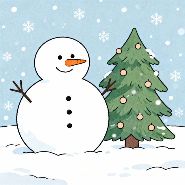 Christmas Drawings - Simple & Easy gallery