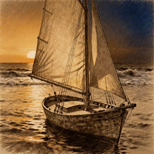 Drawing Boat Art gallery