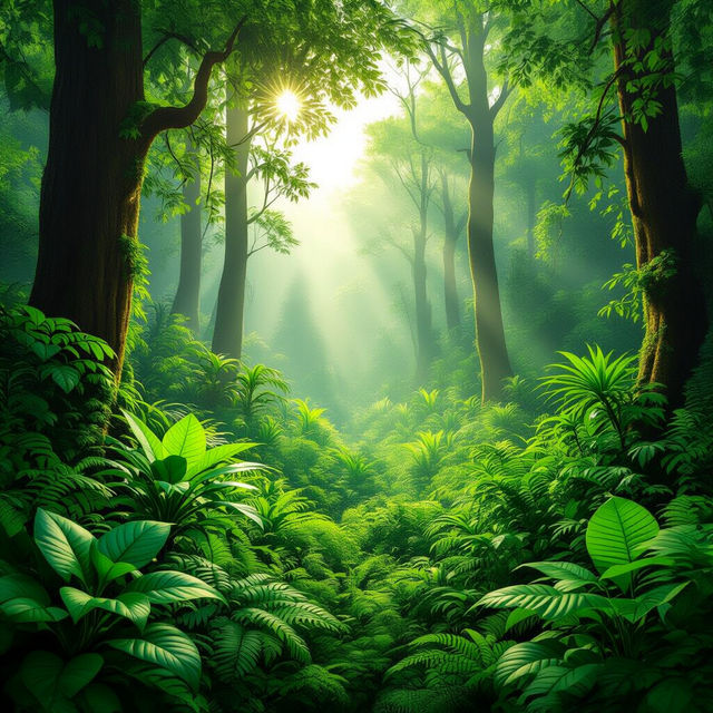 Green Plant Wallpaper - Made With AI gallery