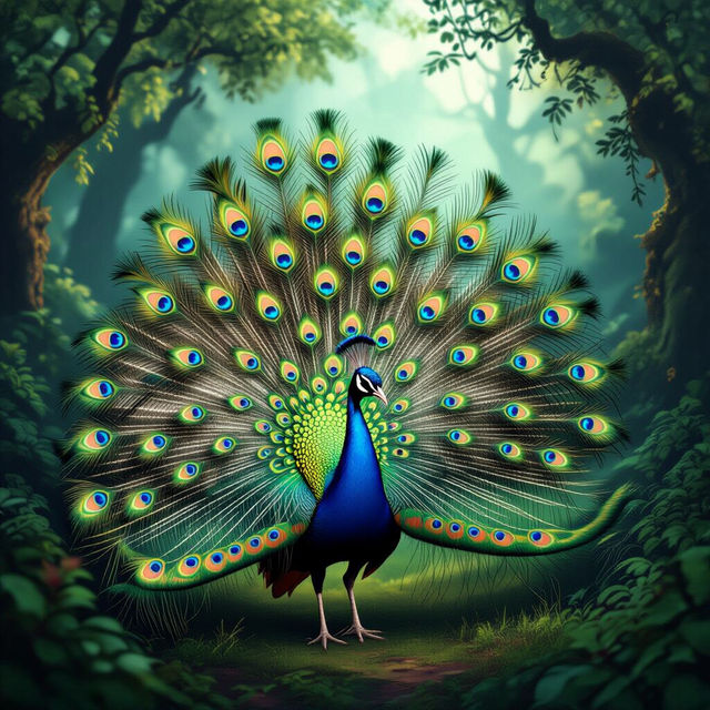 Show Me A Picture Of A Peacock gallery