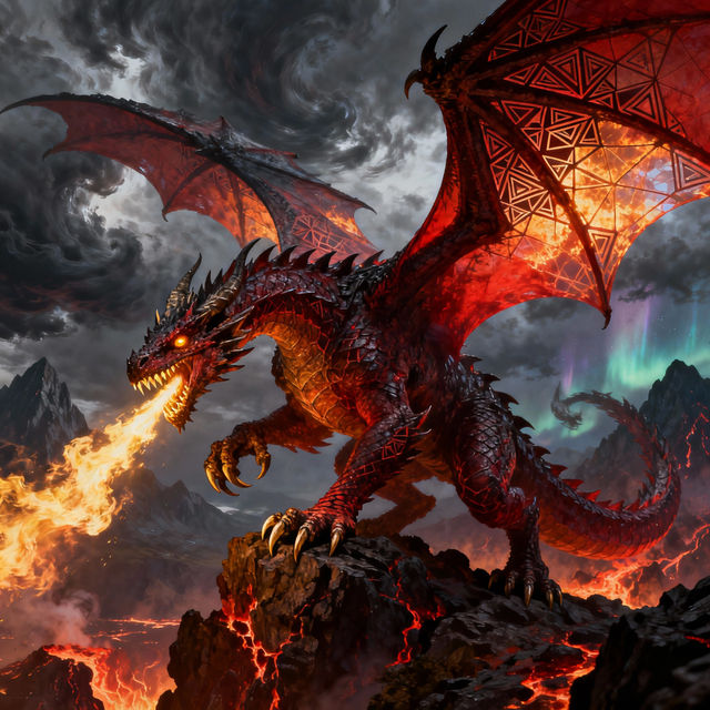 Dragon Drawings - AI Generated gallery