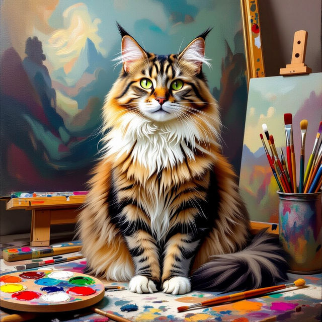 Art Cat Images gallery