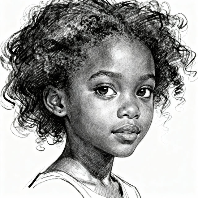 Black Girl Sketch Art gallery