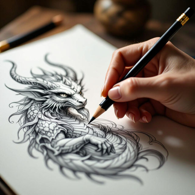 Hand Holding Drawing Art gallery