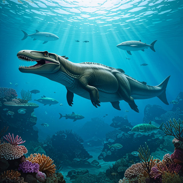 Mosasaurus Pictures gallery