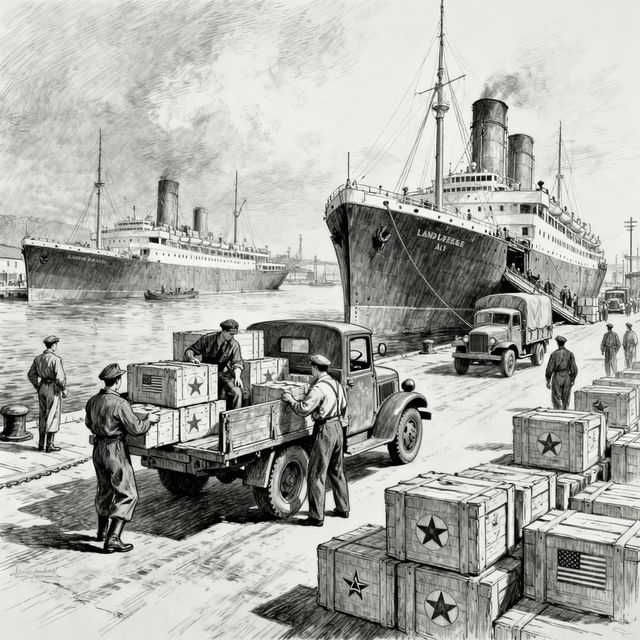 Lend Lease Act Drawings - AI Generated Art gallery