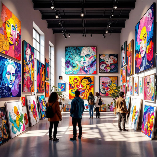 The Art Shop - AI Generated Art gallery