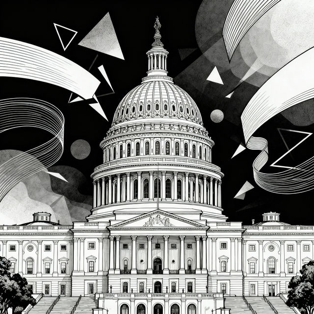 Congress Drawings - AI Generated gallery