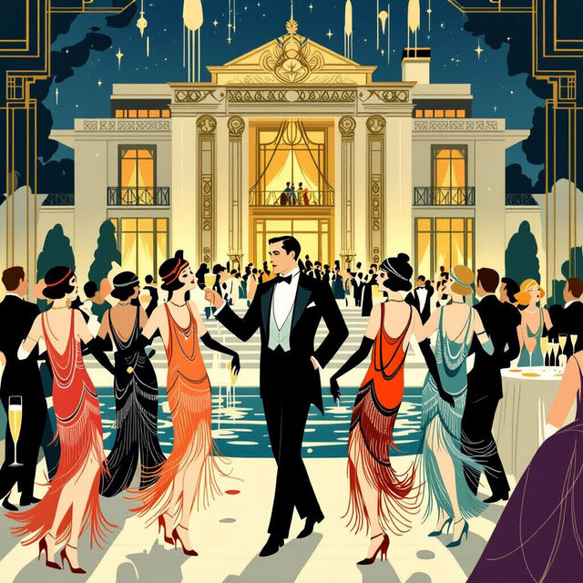 Great Gatsby Art gallery