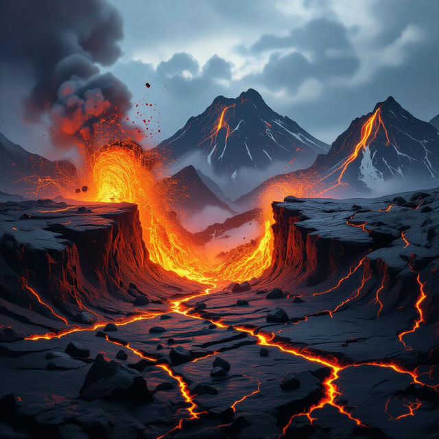 Tectonic Plates Pictures - AI Generated gallery