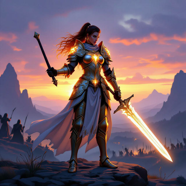 Female Knight Art - AI Generated gallery
