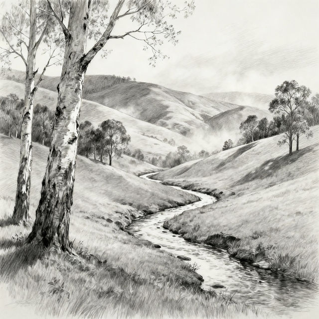 Easy Pencil Sketch Art gallery