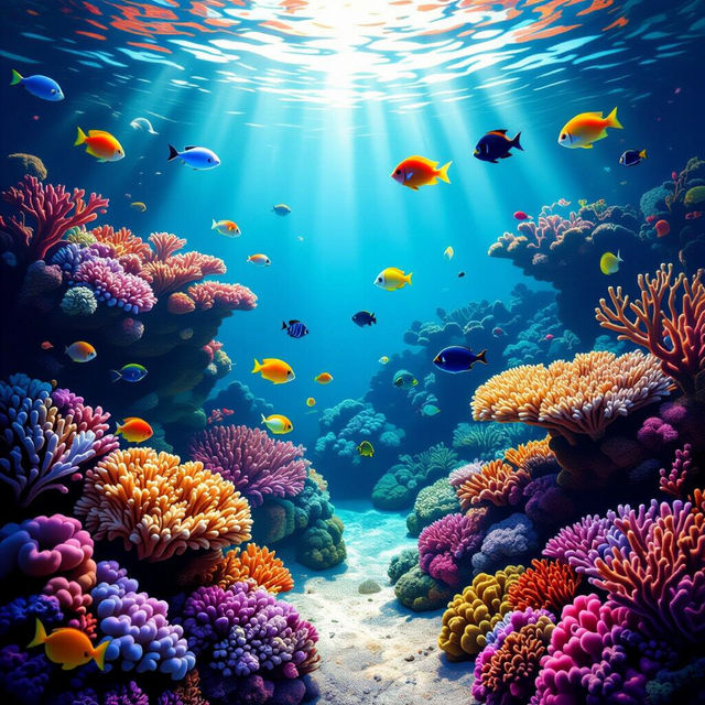 Drawing An Aquarium - Made With AI gallery