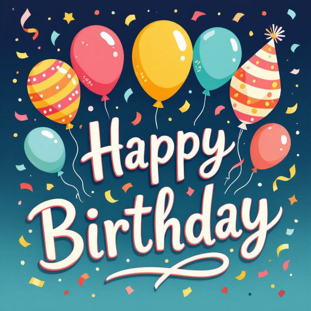 Happy Birthday Card Images - Made With AI gallery
