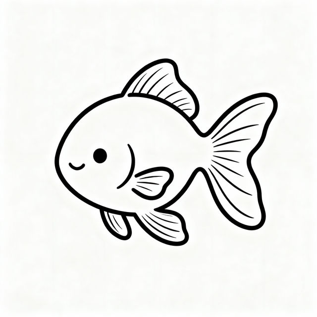 Easy Drawing Of Fish gallery