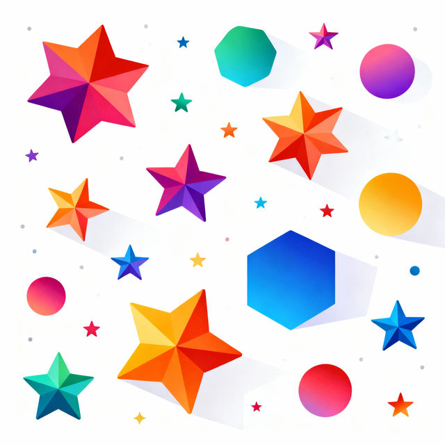 Clip Art Stars - Made With AI gallery