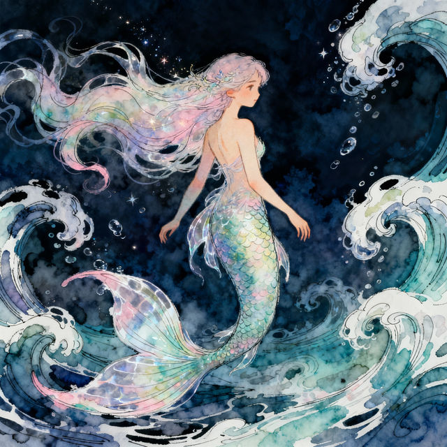 Mermaid Sketch Art Gallery gallery