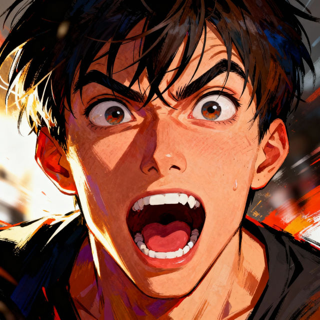 Shocked Face Drawings - AI Generated gallery