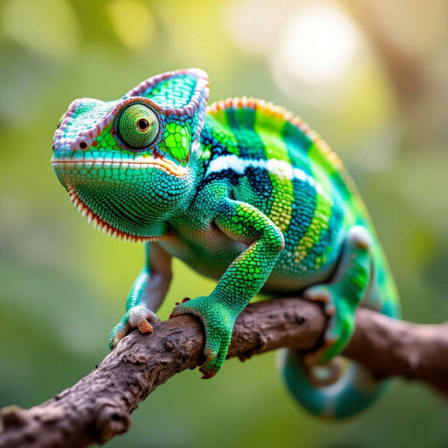 Pictures of Chameleons - AI Generated gallery