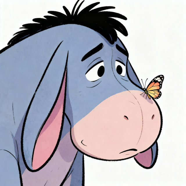 Easy Eeyore Drawings gallery
