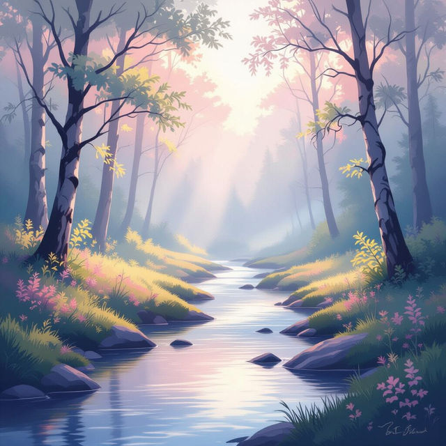 Relaxing Wallpapers - AI Generated gallery