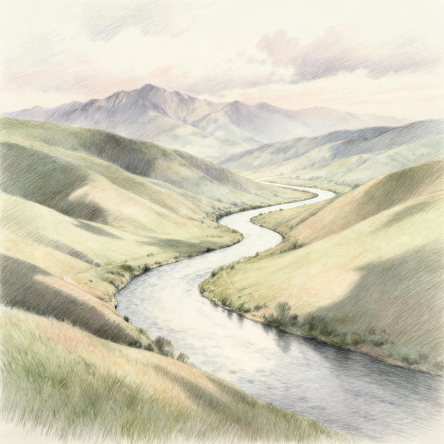 Landscapes Drawing gallery