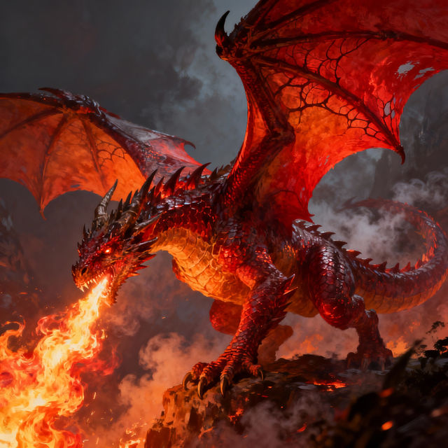 Dragon Breathing Fire Drawings gallery