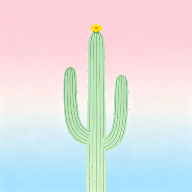 Easy Cactus Drawings gallery