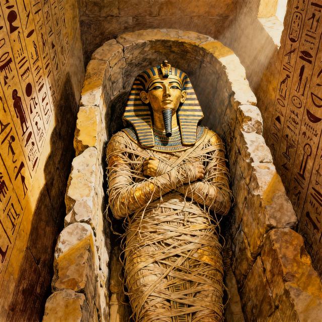 Mummies Drawing gallery